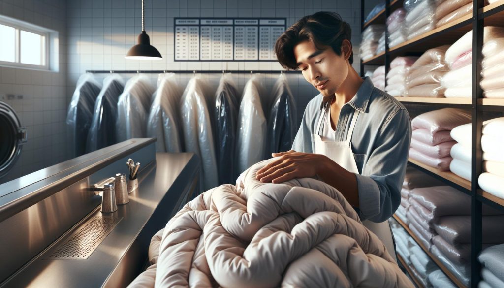 Do dry cleaners wash comforters? What to expect for freshness and care!