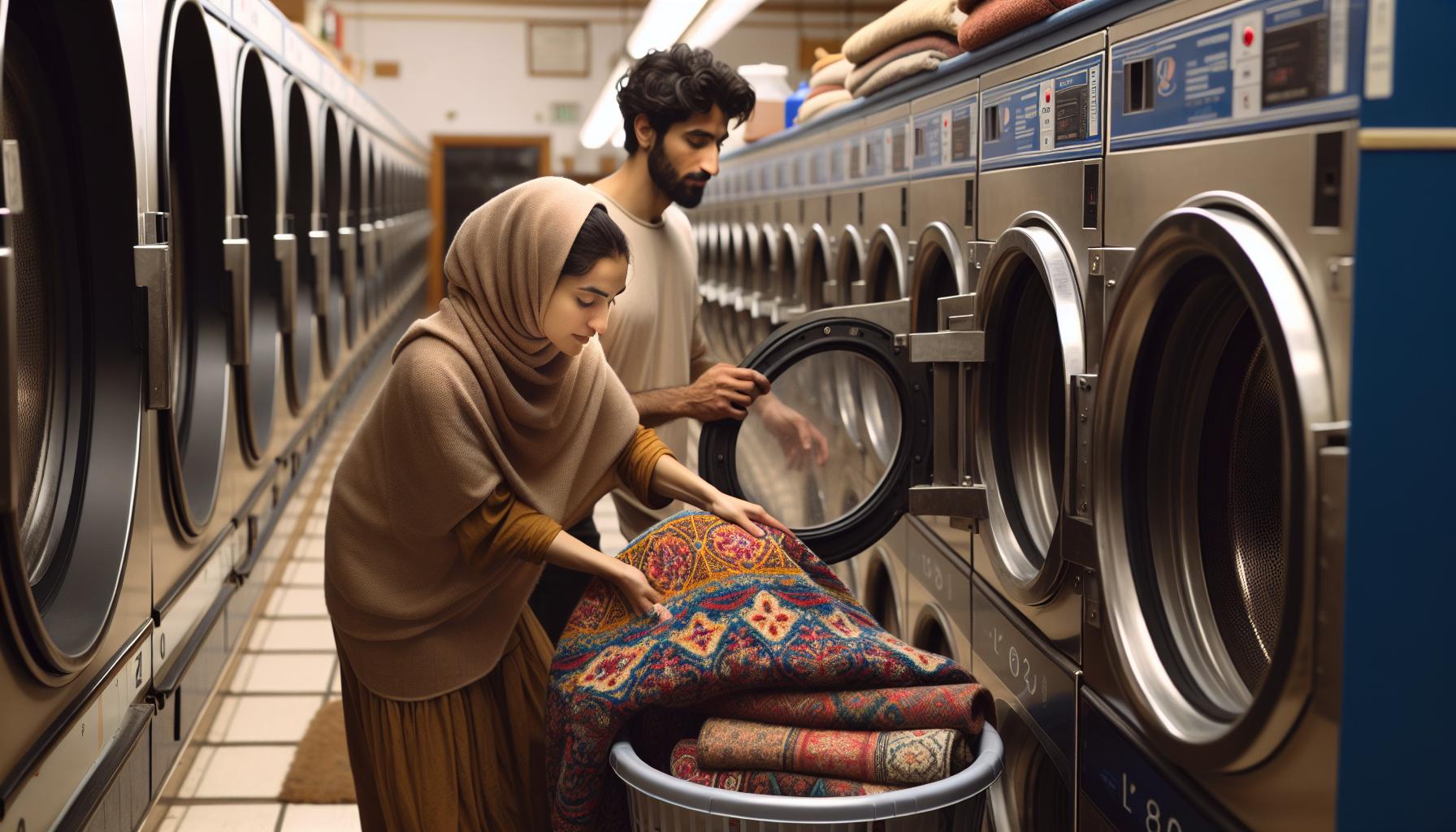 Can You Wash Rugs at Laundromat: Large Item Care Guide 1 The Benefits of Washing Rugs at a Laundromat