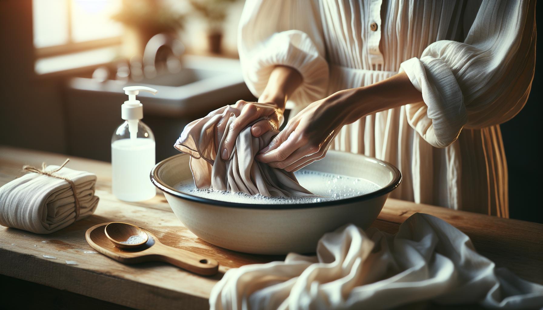 Best Practices for Hand Washing Delicate Fabrics