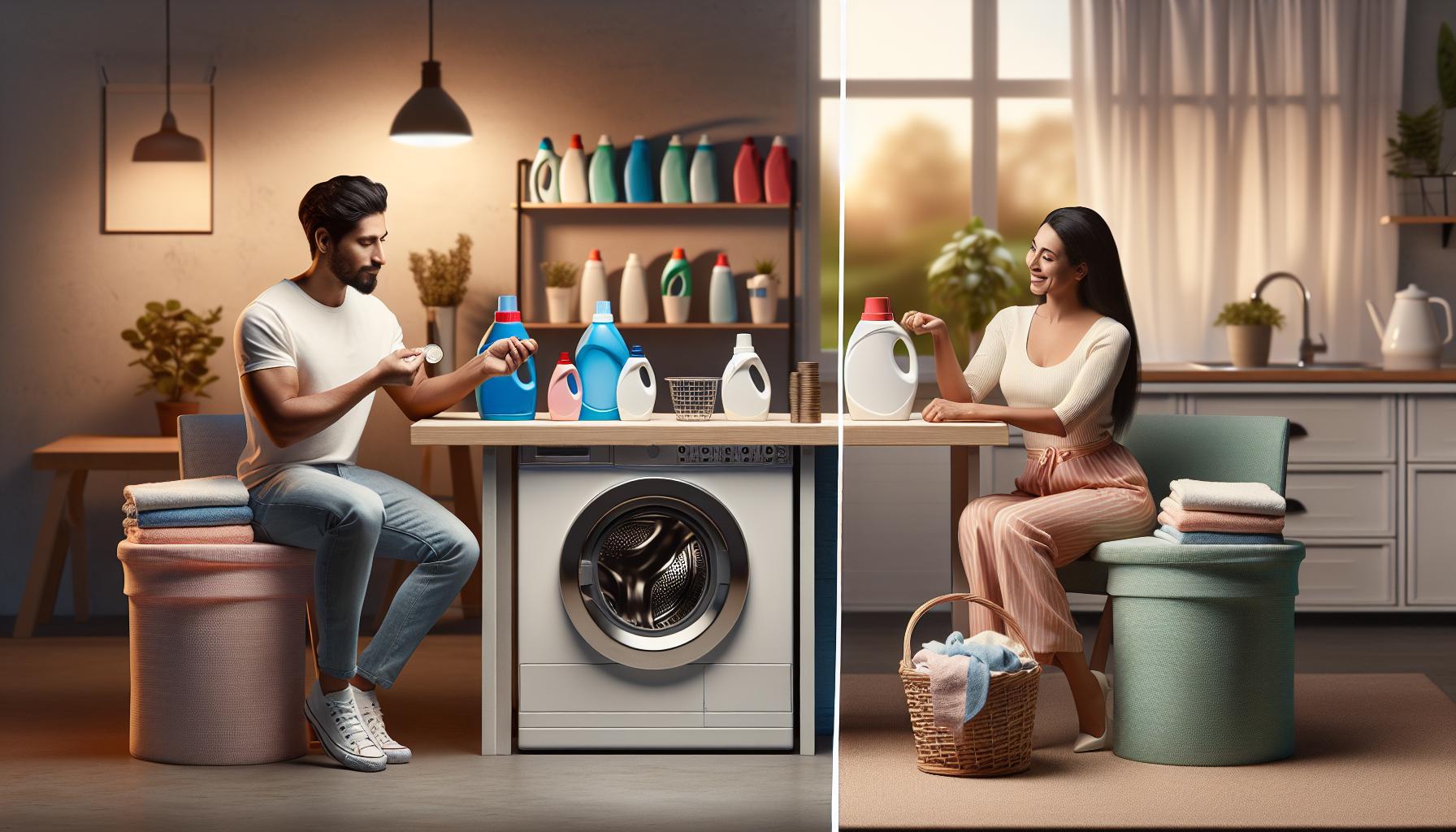 Cost Comparison: Laundromat Detergent vs. Home Use