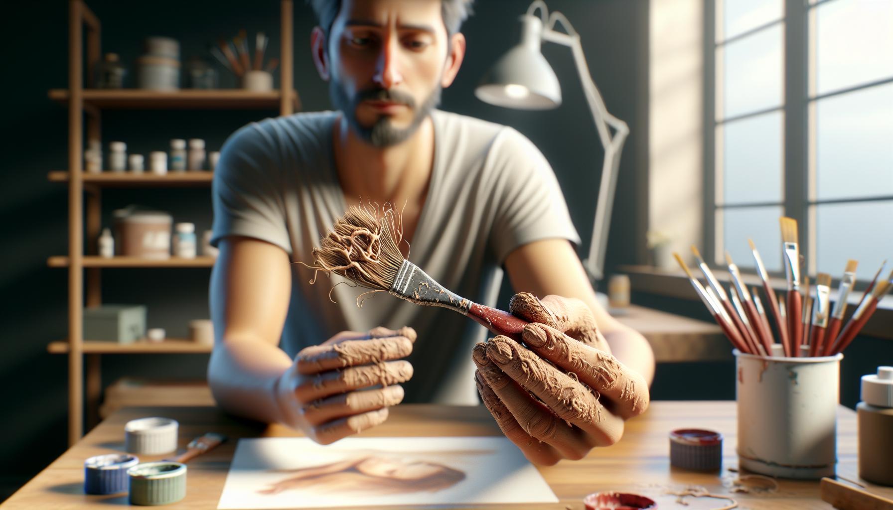 How to Clean a Paintbrush With Dried Paint Fast—No Fuss! 1 How Dried Paint Affects Your Brush Performance