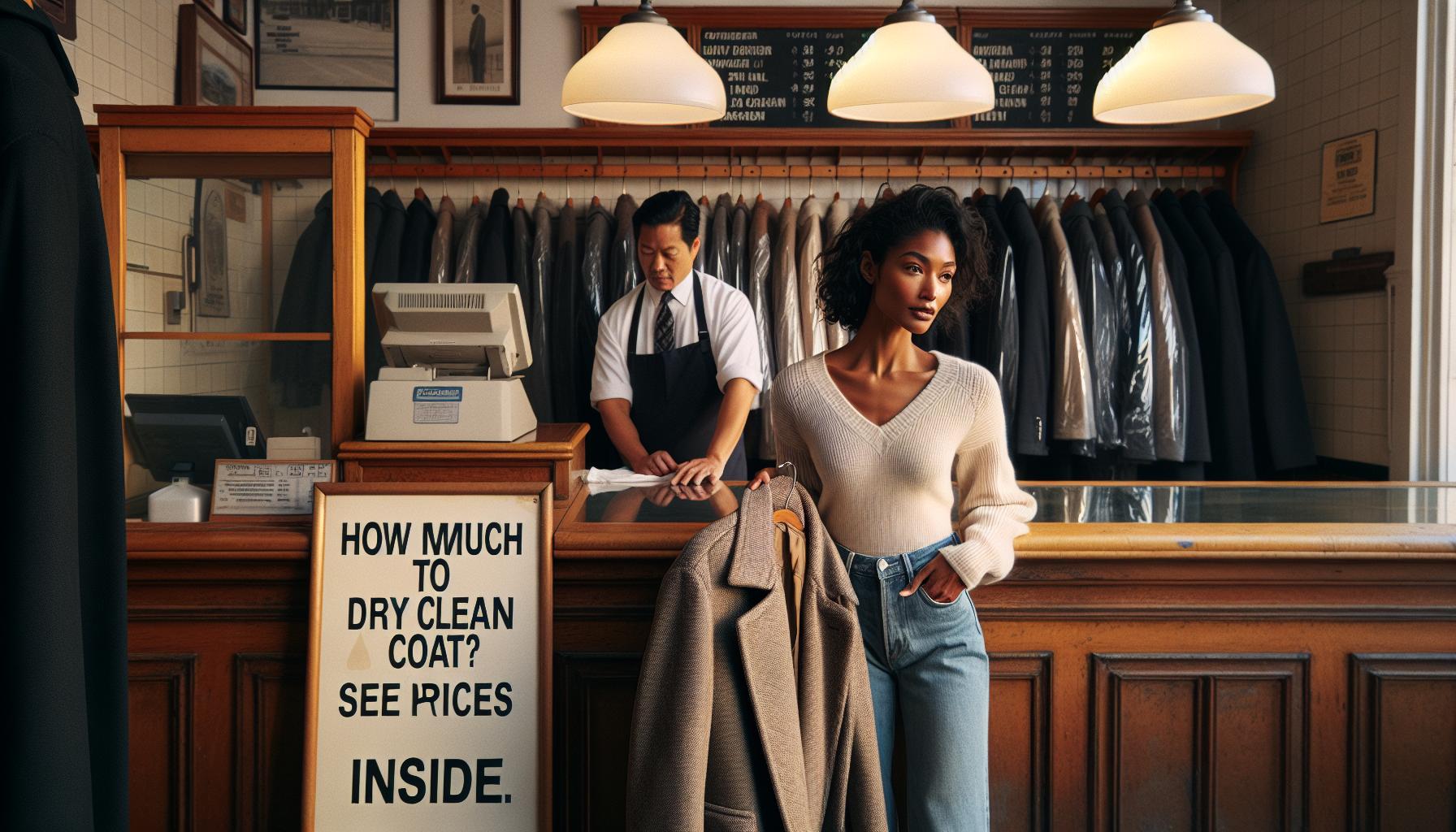 How Much to Dry Clean a Coat? Don't Overpay—See Prices Inside 1 How Much to Dry Clean a Coat? Don't Overpay—See Prices Inside