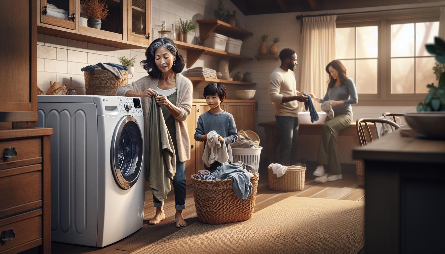 The Impact of Laundry Machines on Household Chores