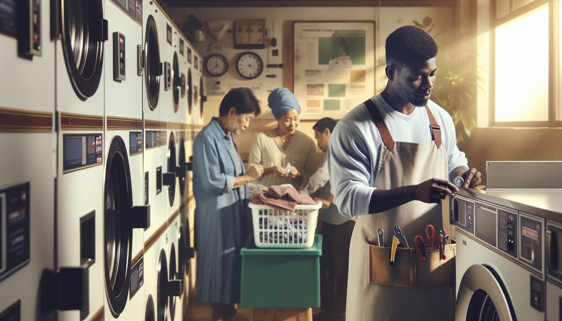 Haven Laundromat: Your Sanctuary for Pristine Fabrics 3 Maintaining Your Laundromat Machines: Best Practices