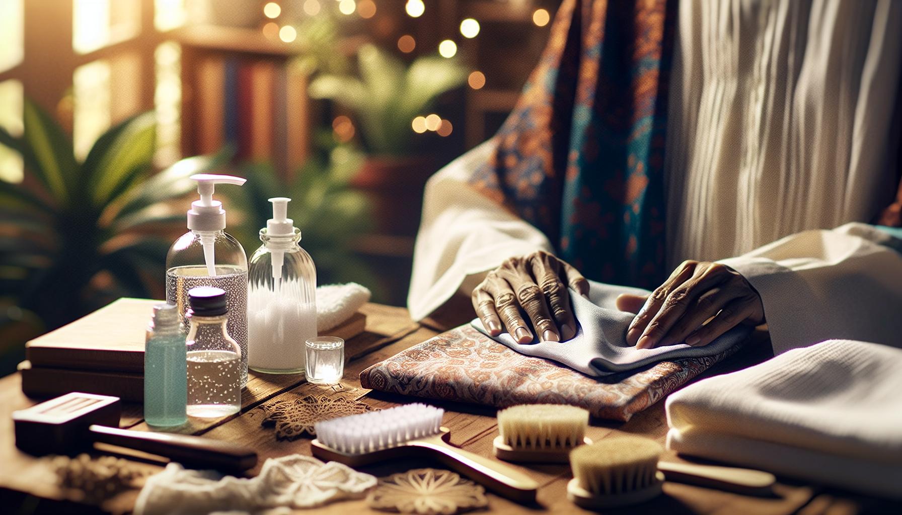 Safe DIY Cleaning Solutions for Delicate Fabrics