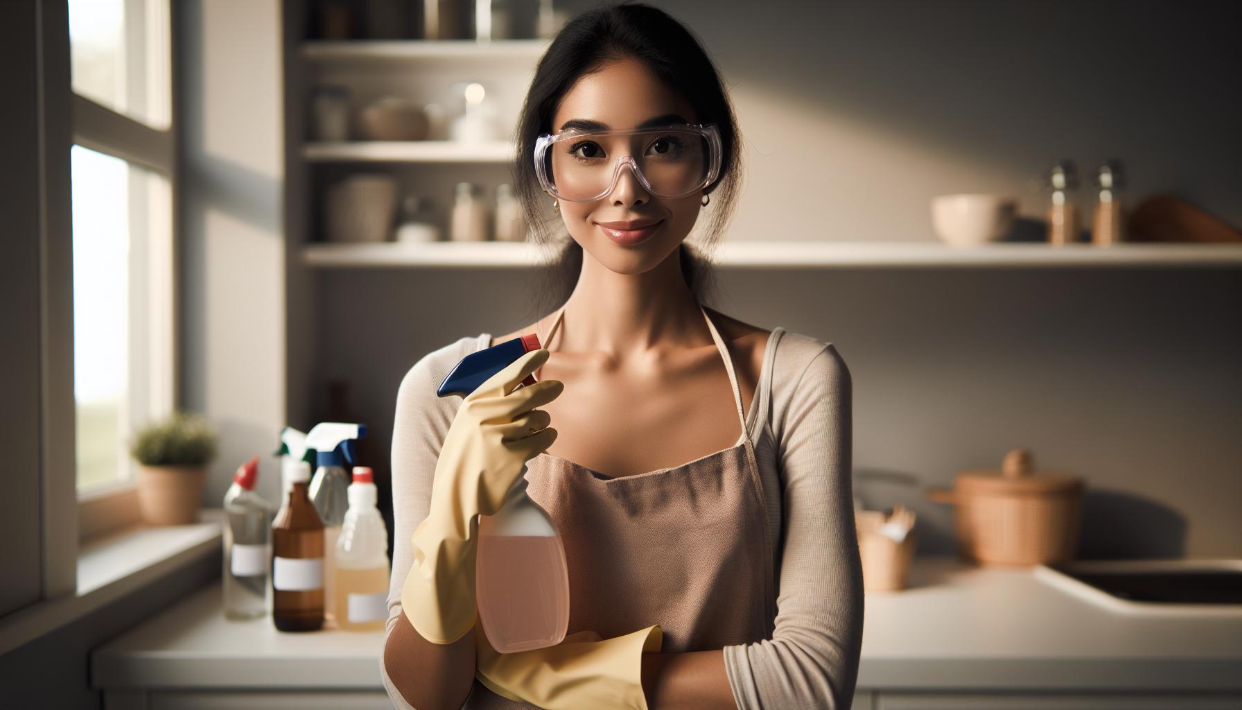 Safety Tips for Working with DIY Cleaners
