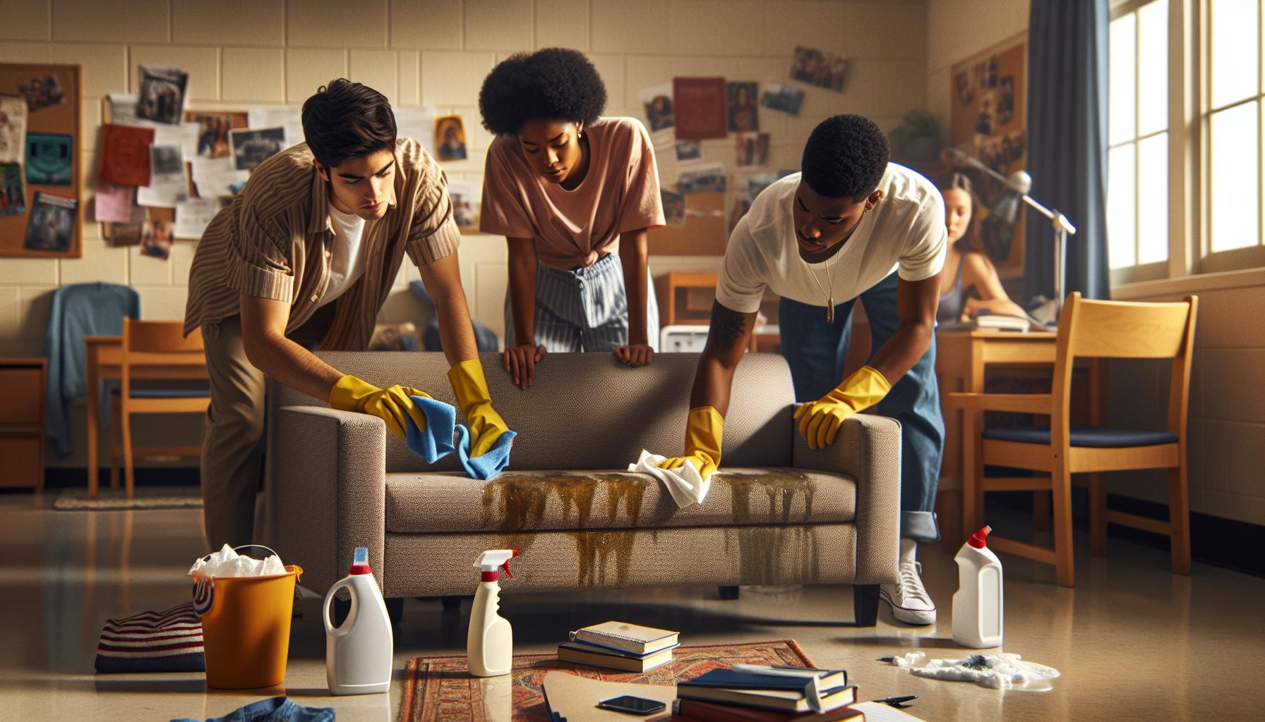 - Stain Removal Techniques for Common College Messes