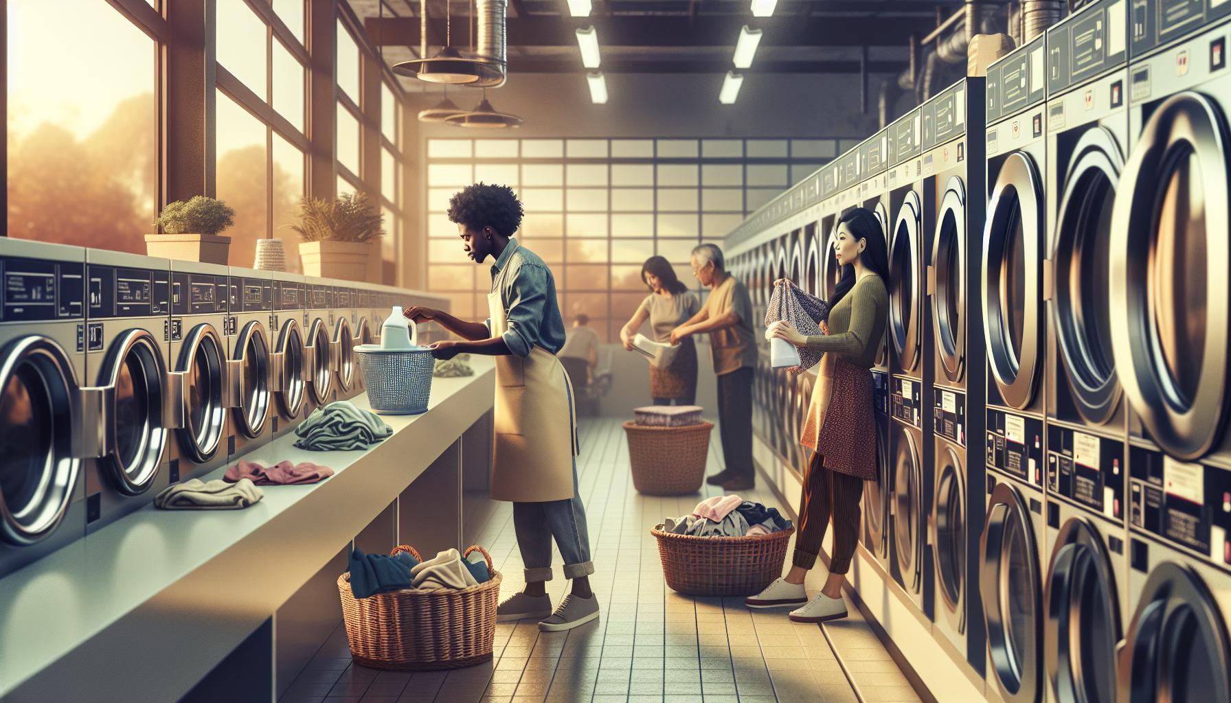 Step-by-Step Guide: Washing Clothes at a Laundromat