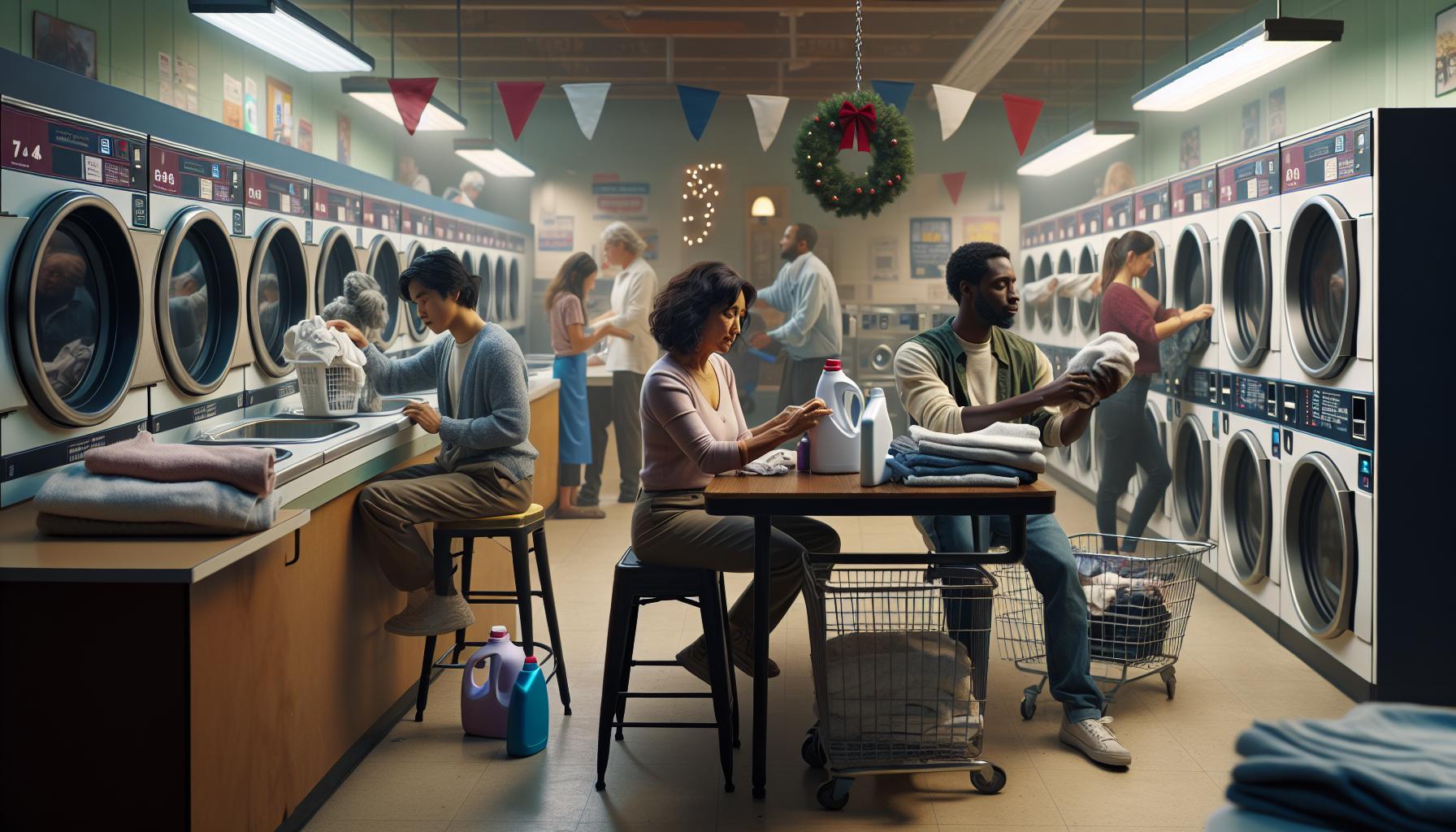 Tips for Laundromat Usage During Holiday Crowds