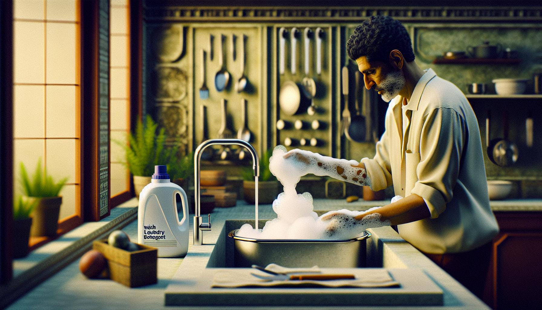 Can I Use Laundry Detergent to Wash Dishes? The Shocking Truth Revealed 4 What Happens When You Wash Dishes with Laundry Detergent?